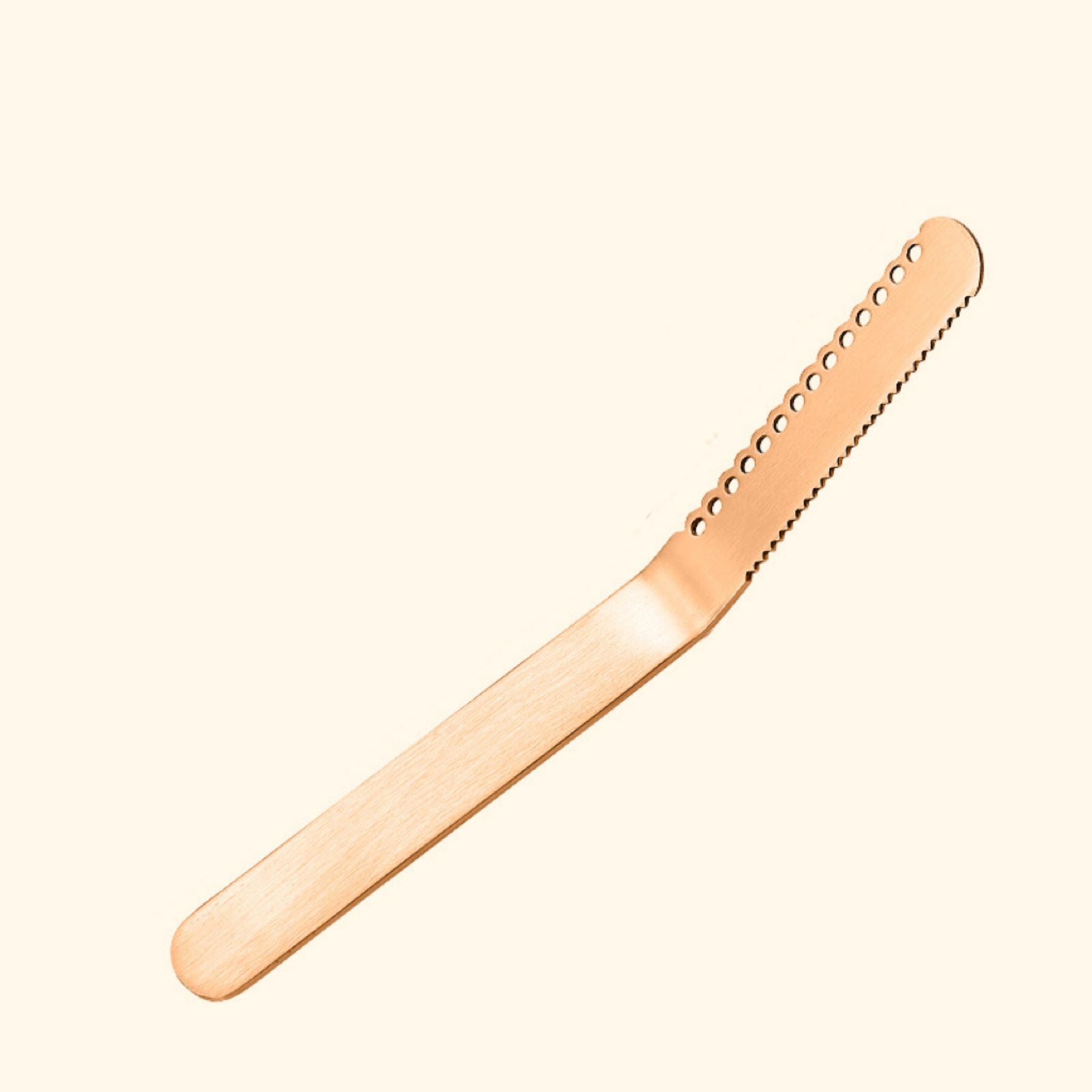 Threaded Butter Knife With Holes