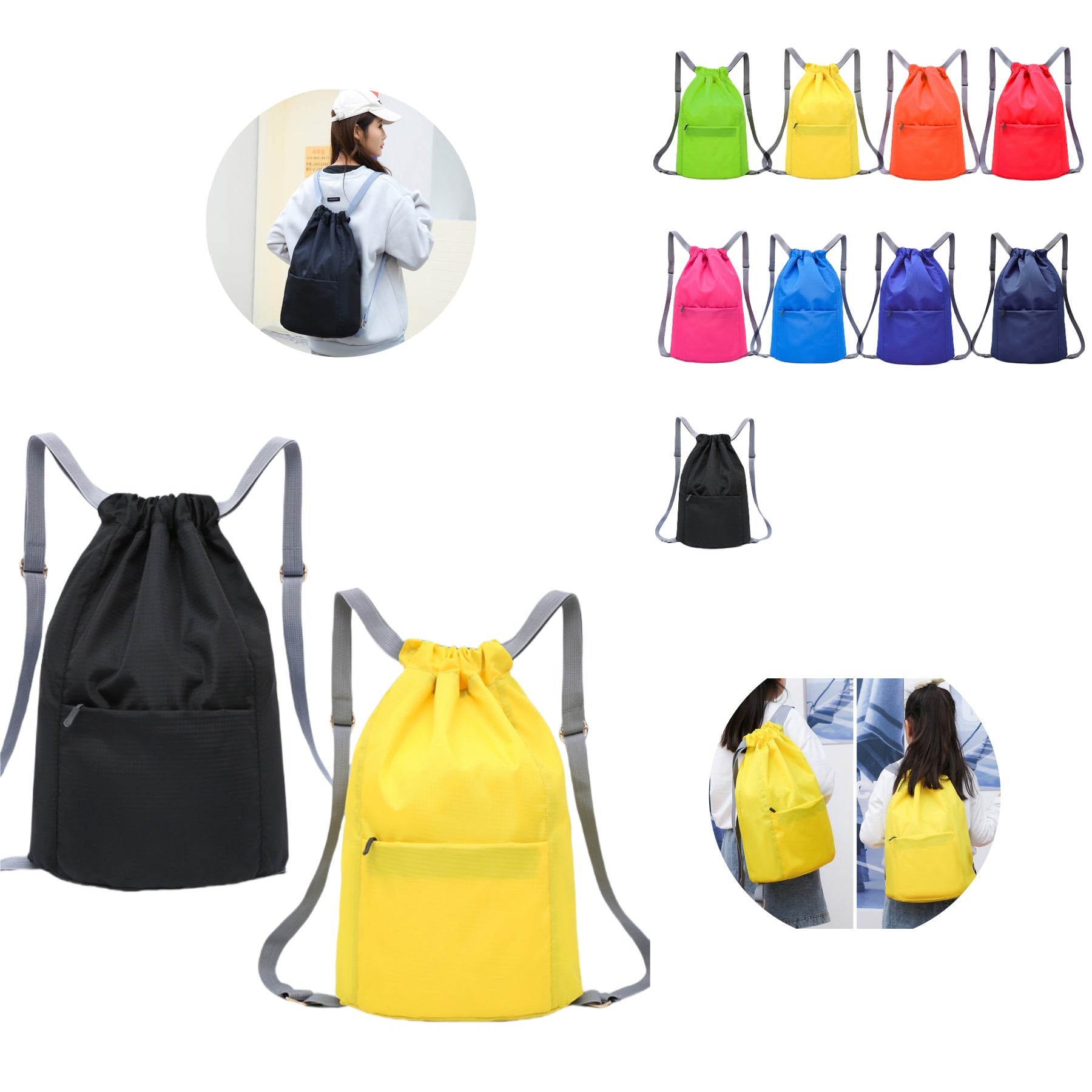 Drawstring Sack Backpack