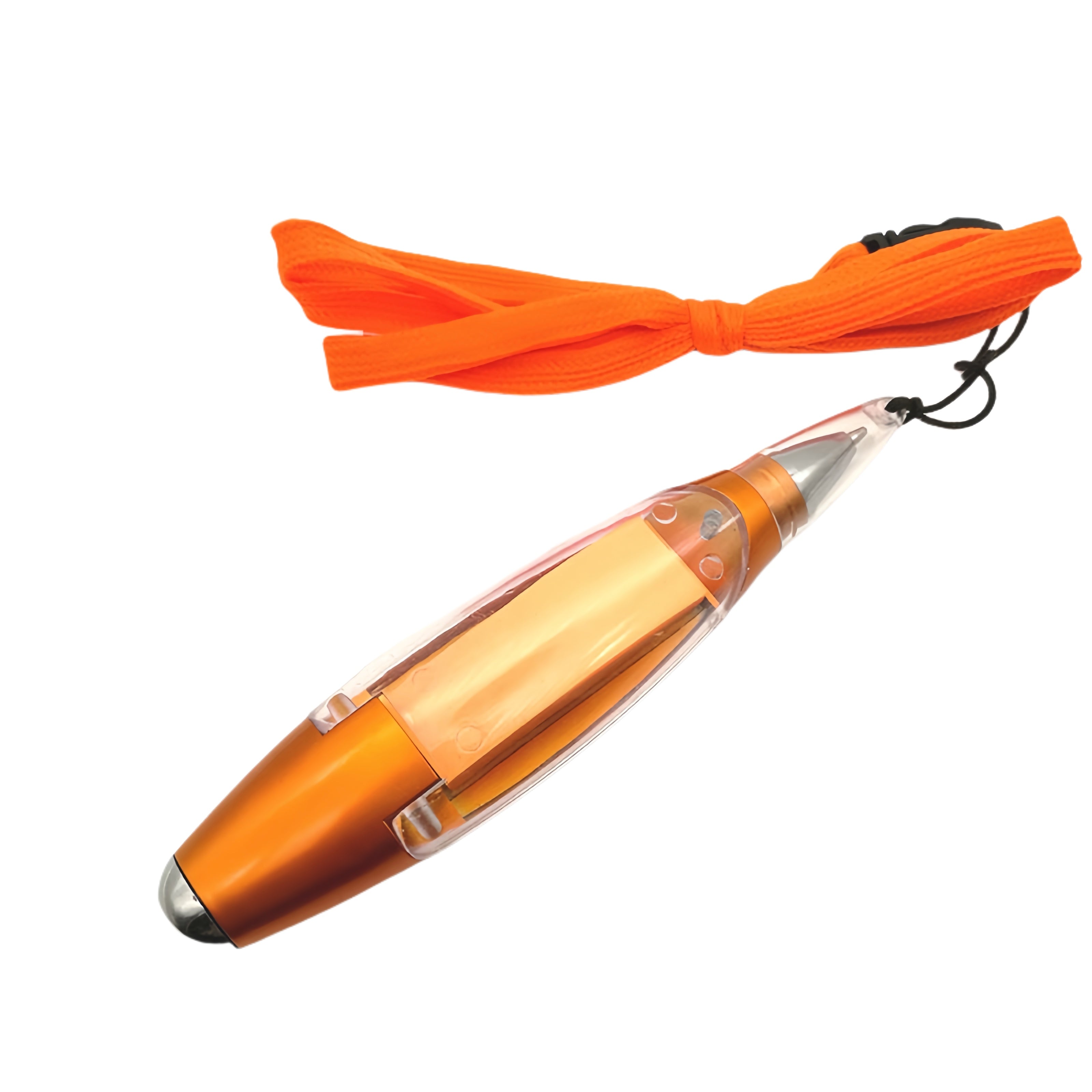 Retractable Badge Pen With Strap