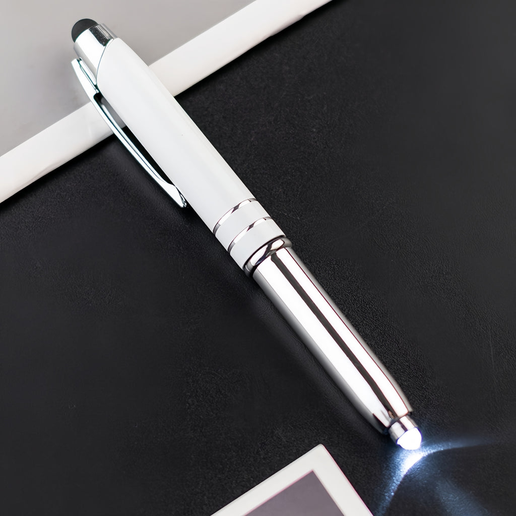 Touchscreen Pen With Led Flashlight