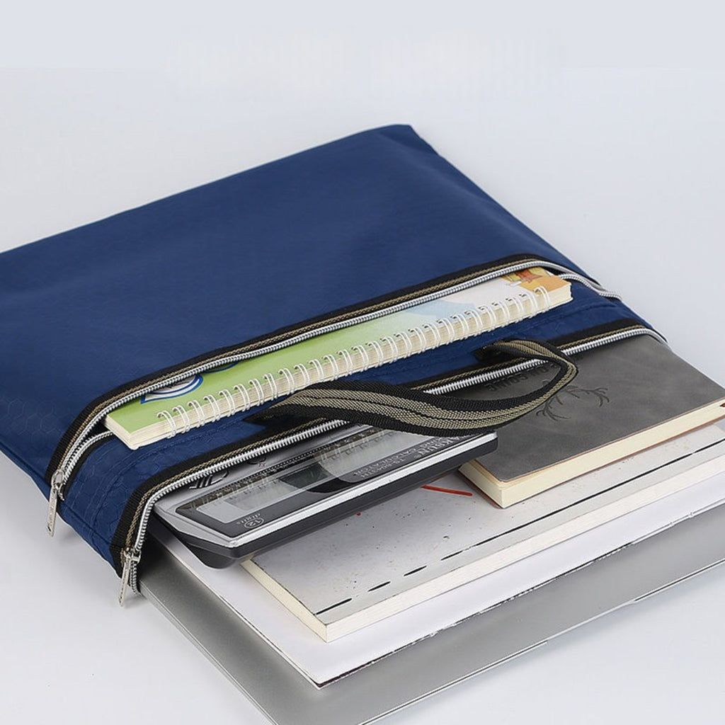 Oxford Fabric Document Sleeve with Zipper