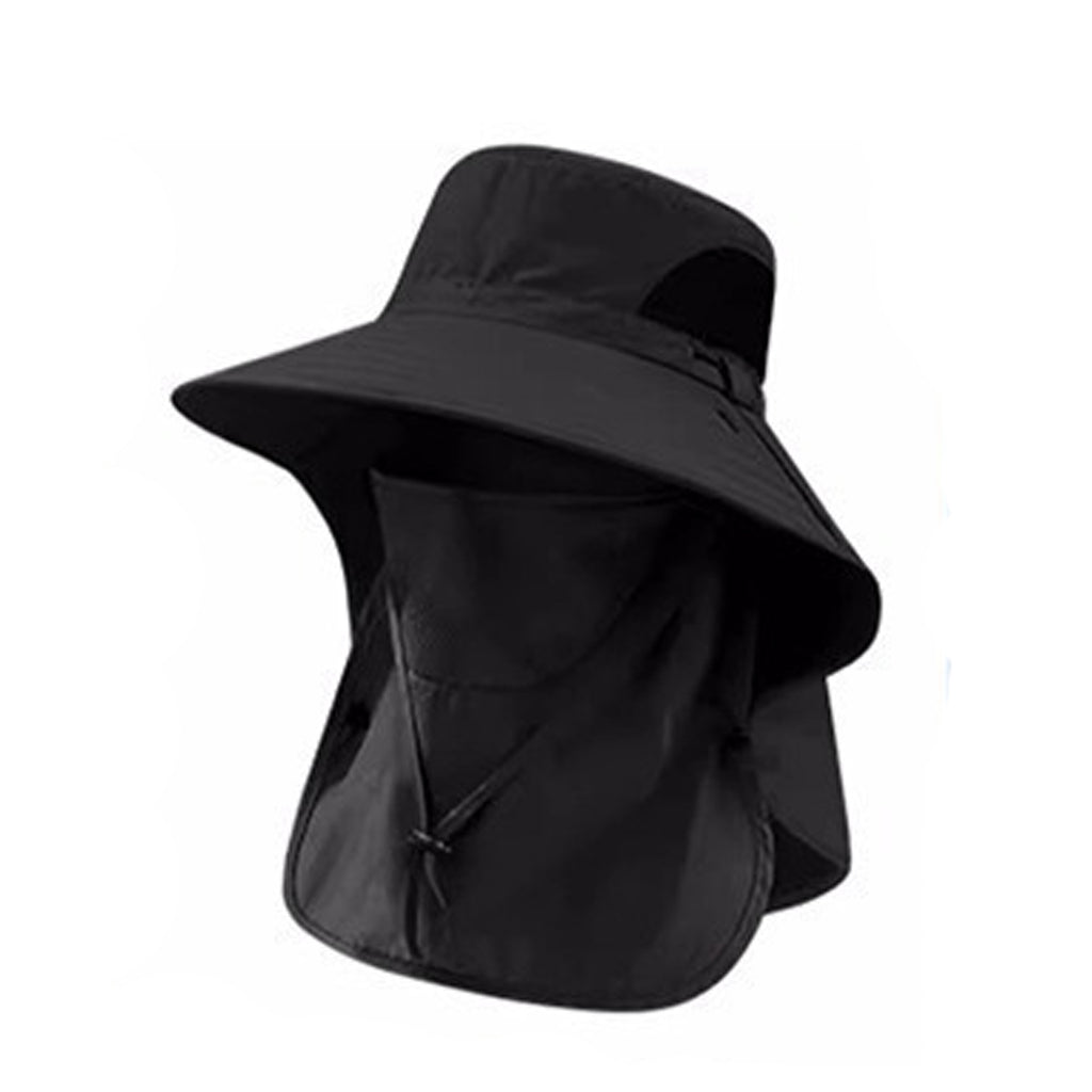 Summer Mountain Climbing Breathable Detachable Sunshade Fisherman Hat