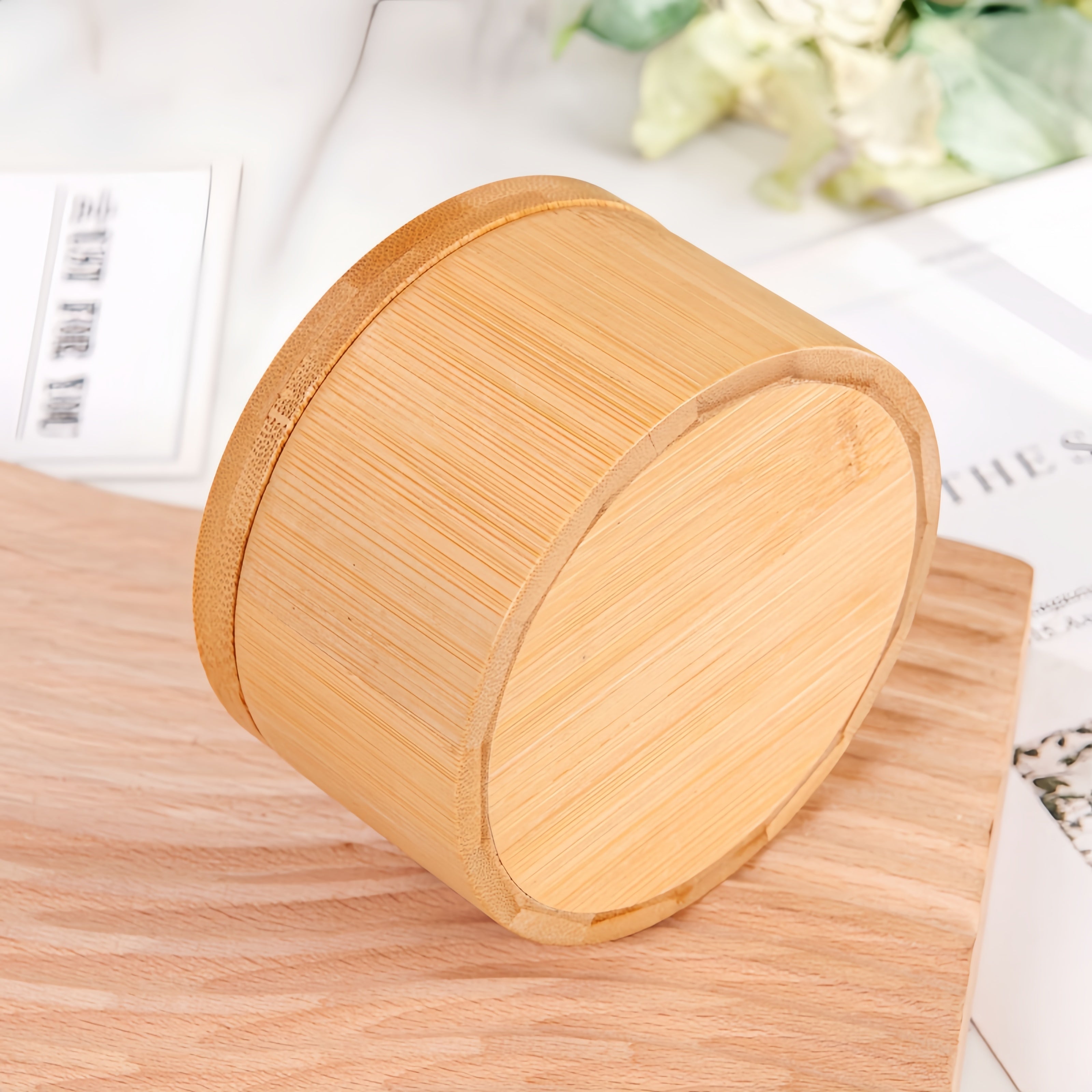 Bamboo Salt Storage Box