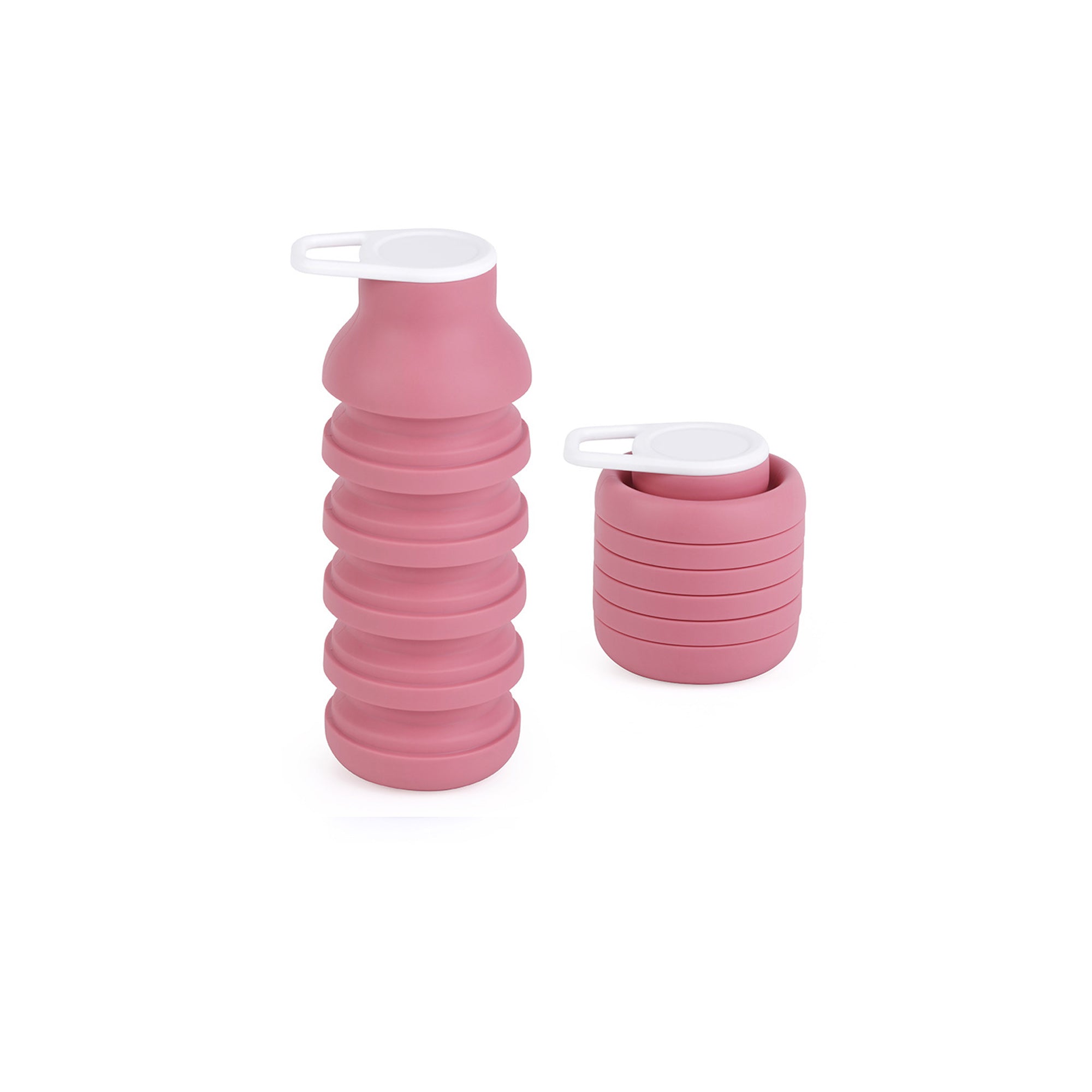 Silicone Collapsible Water Bottle -Portable Hydration Flask