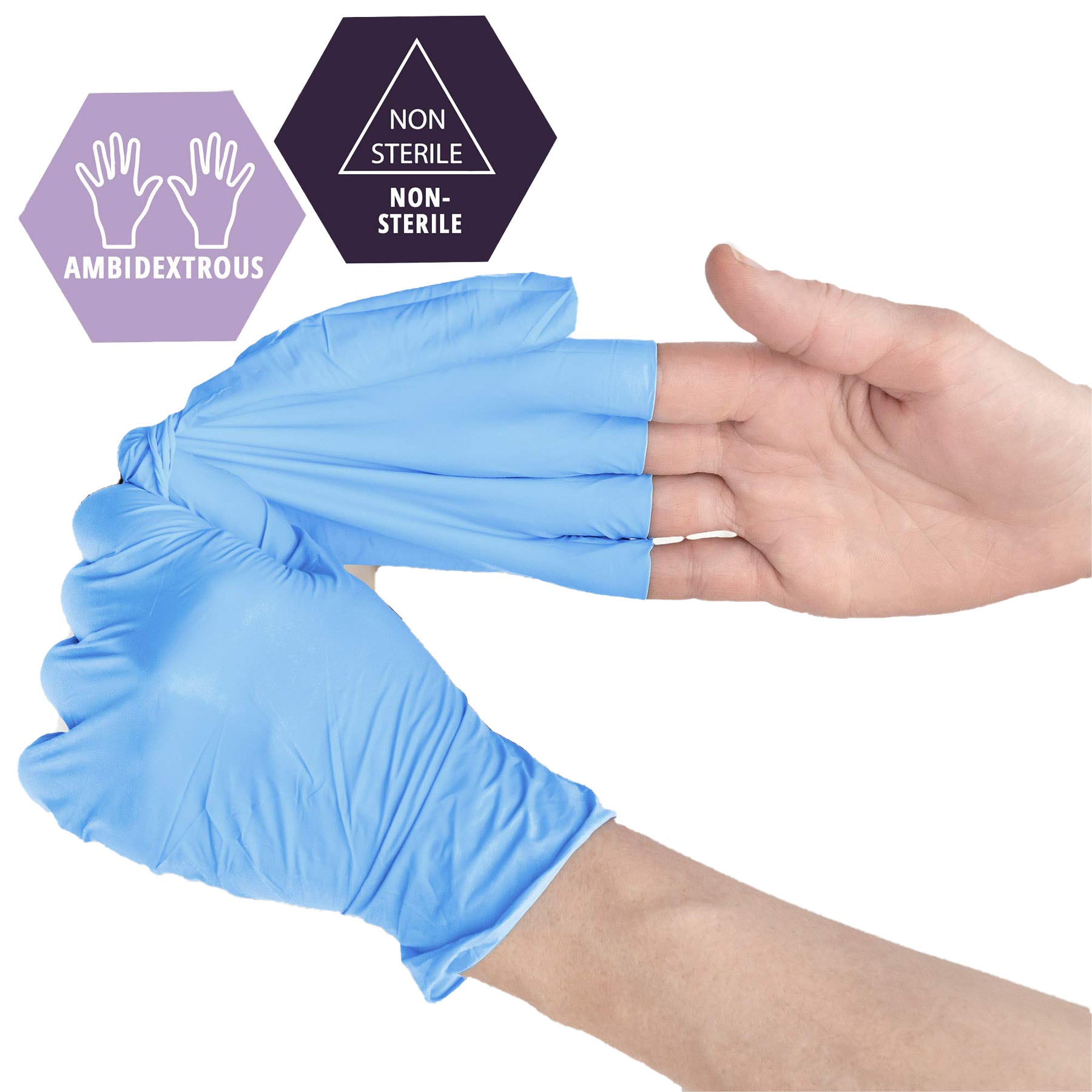 Powder-Free Nitrile Exam Gloves