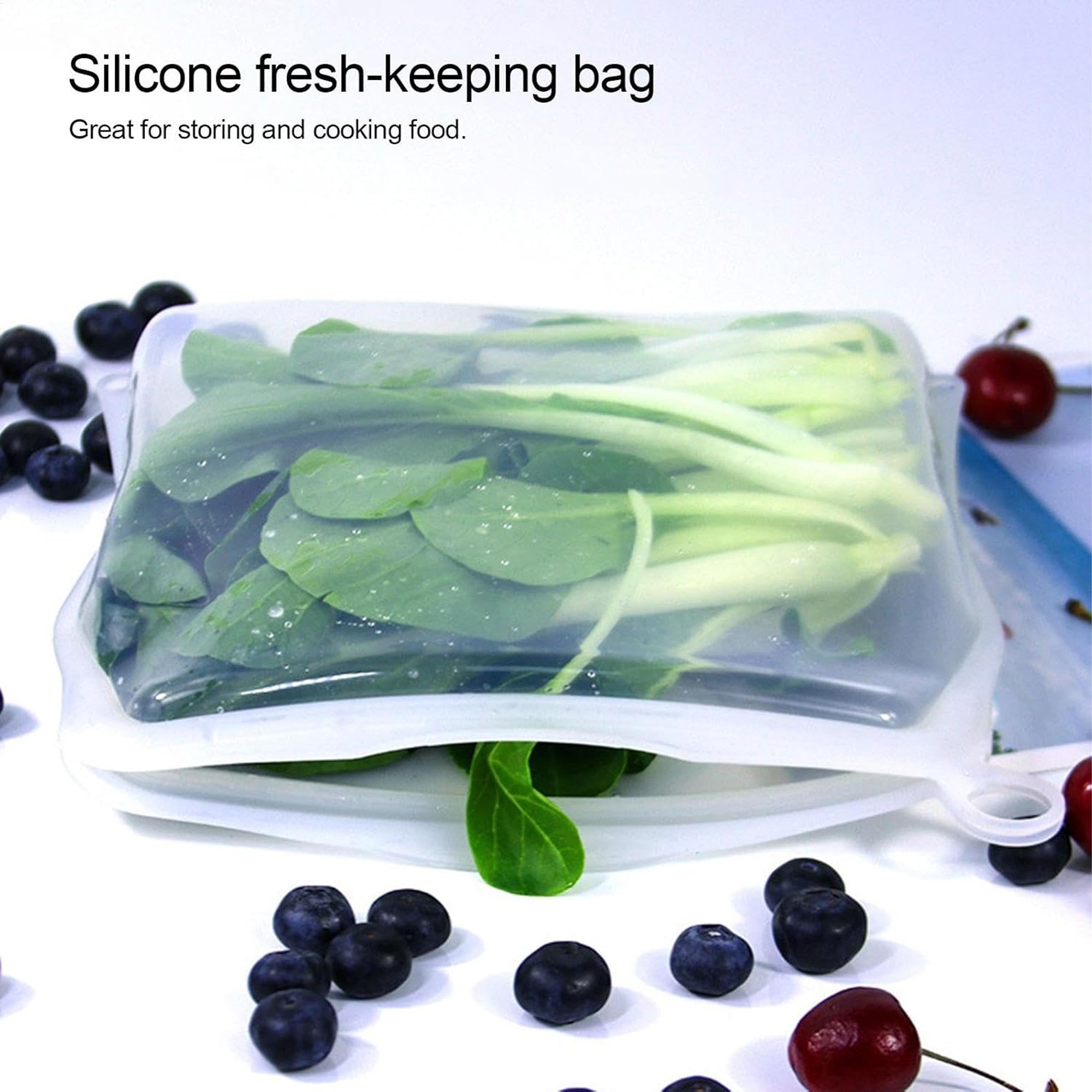 Silicone Food Grade Reusable Storage Bag