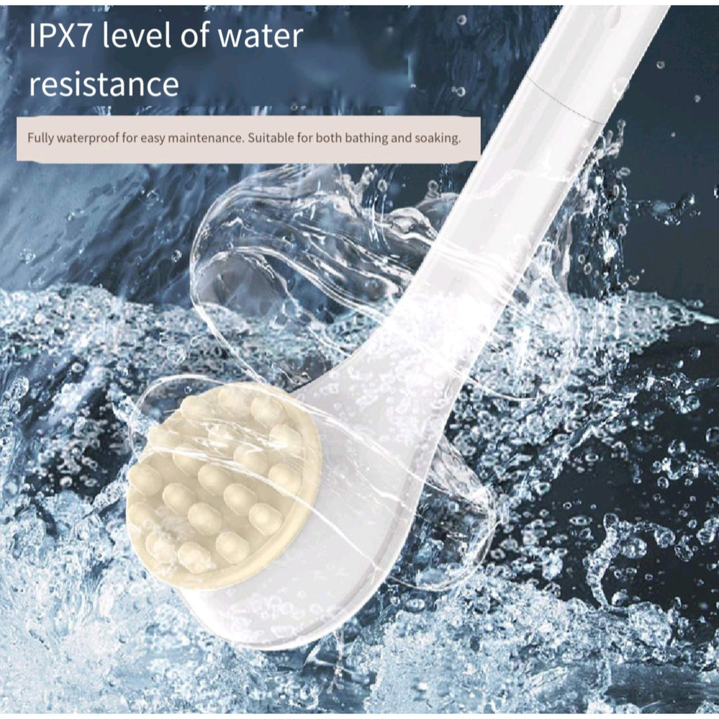 Electric Waterproof Shower Brush Rotating Exfoliating
