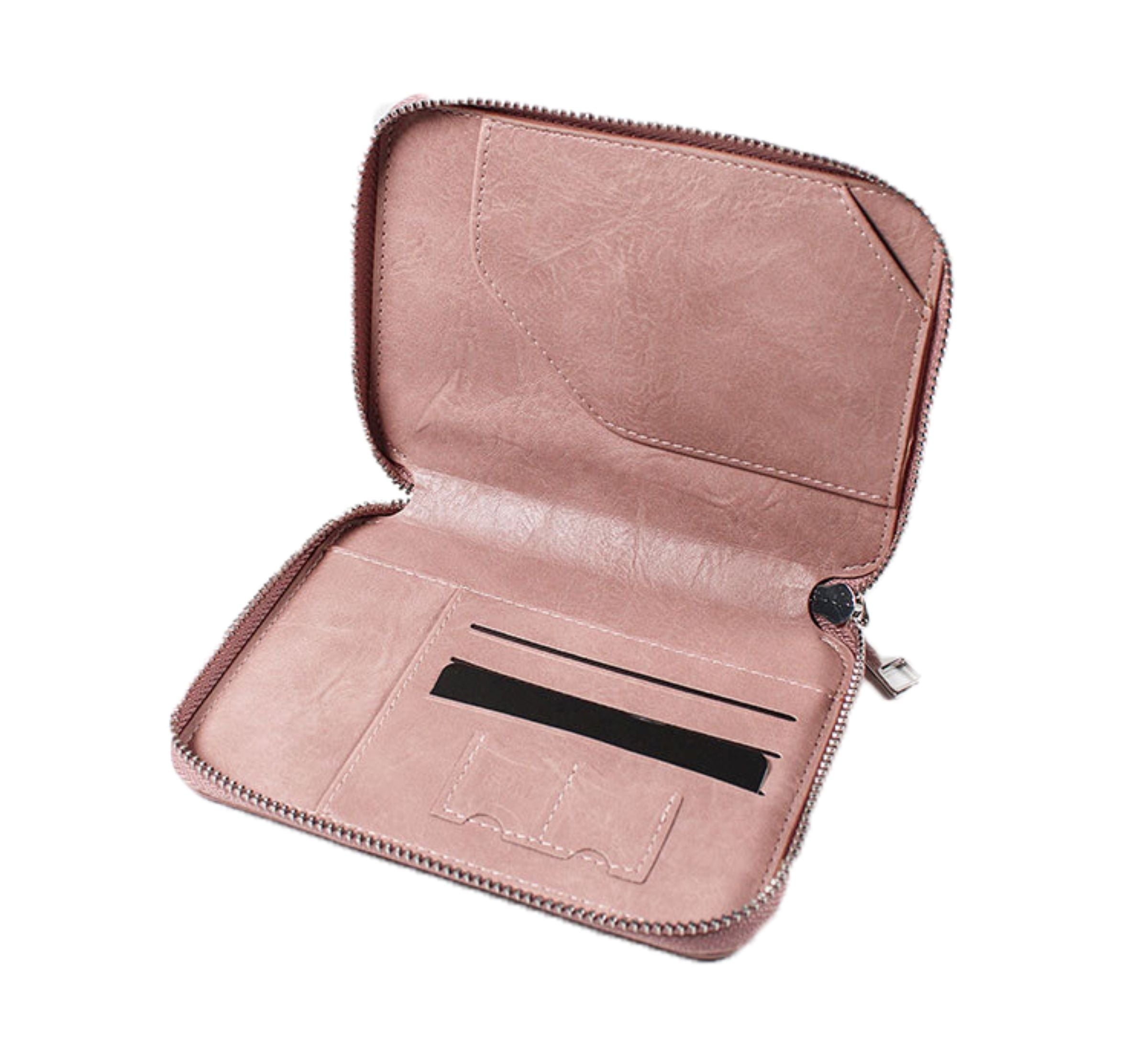 Compact Zippered Passport Pouch