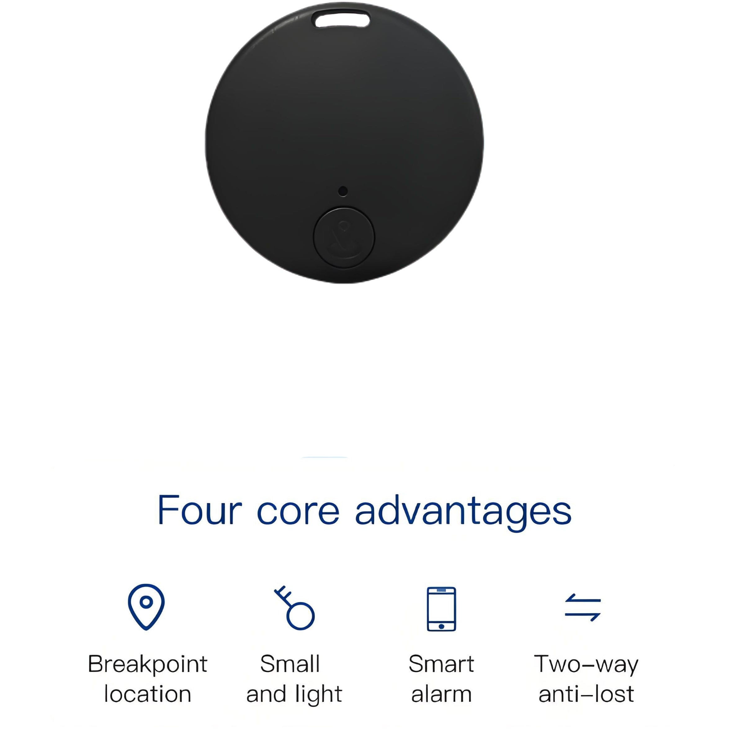 Round Bluetooth Anti - lost Device