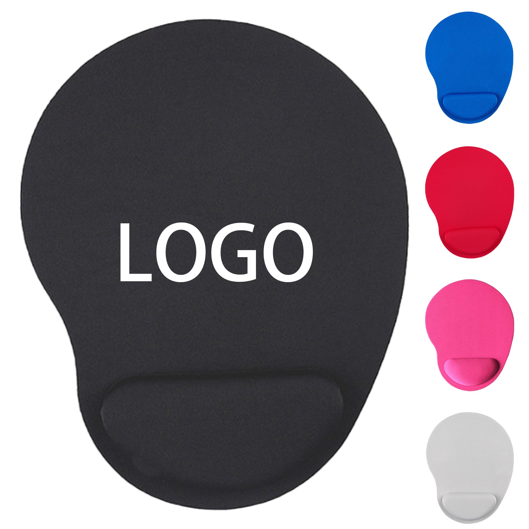 Solid Color EVA Wrist Rest Mouse Pad
