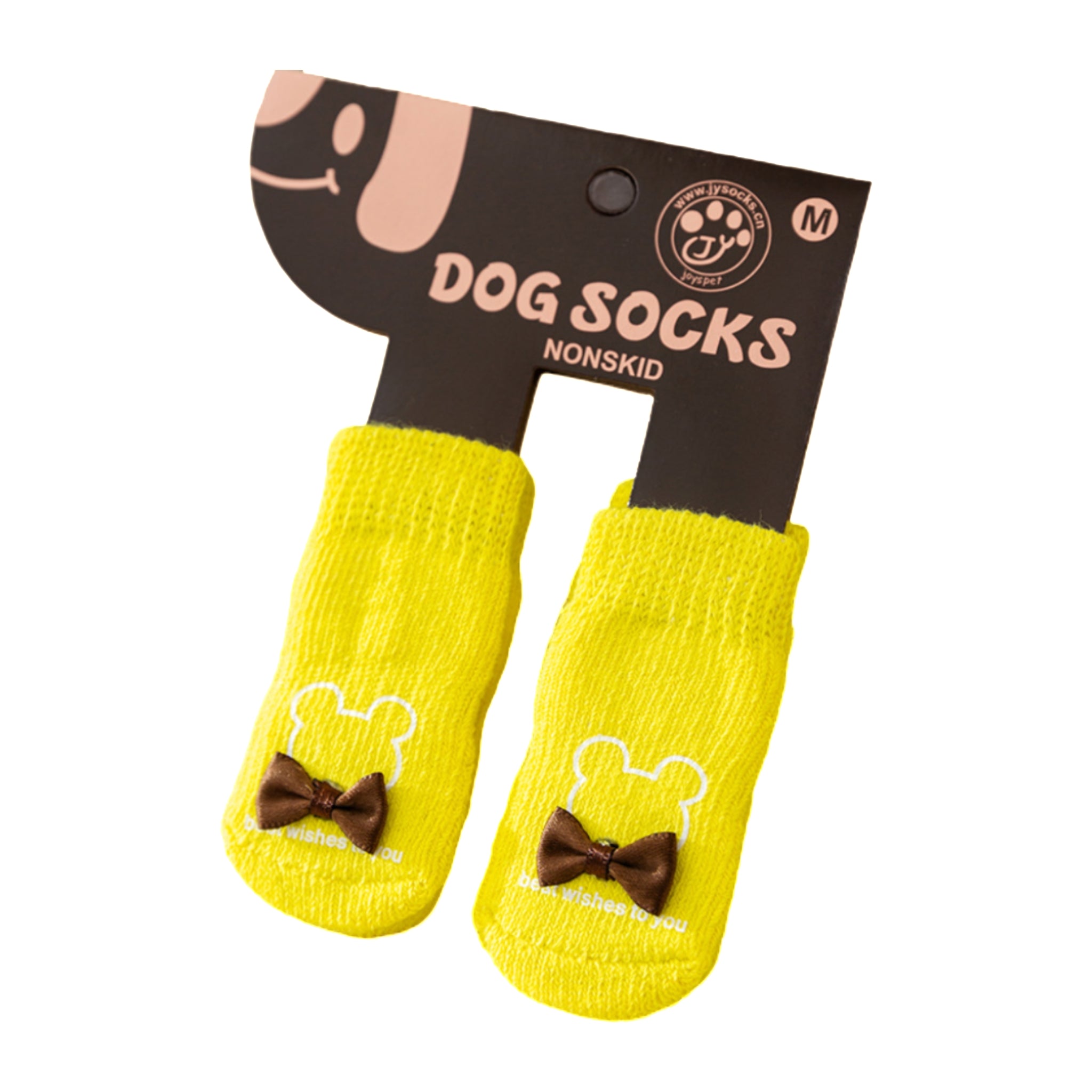 Hypoallergenic Non Slip Dog Socks With Cute Cartoon Eyes