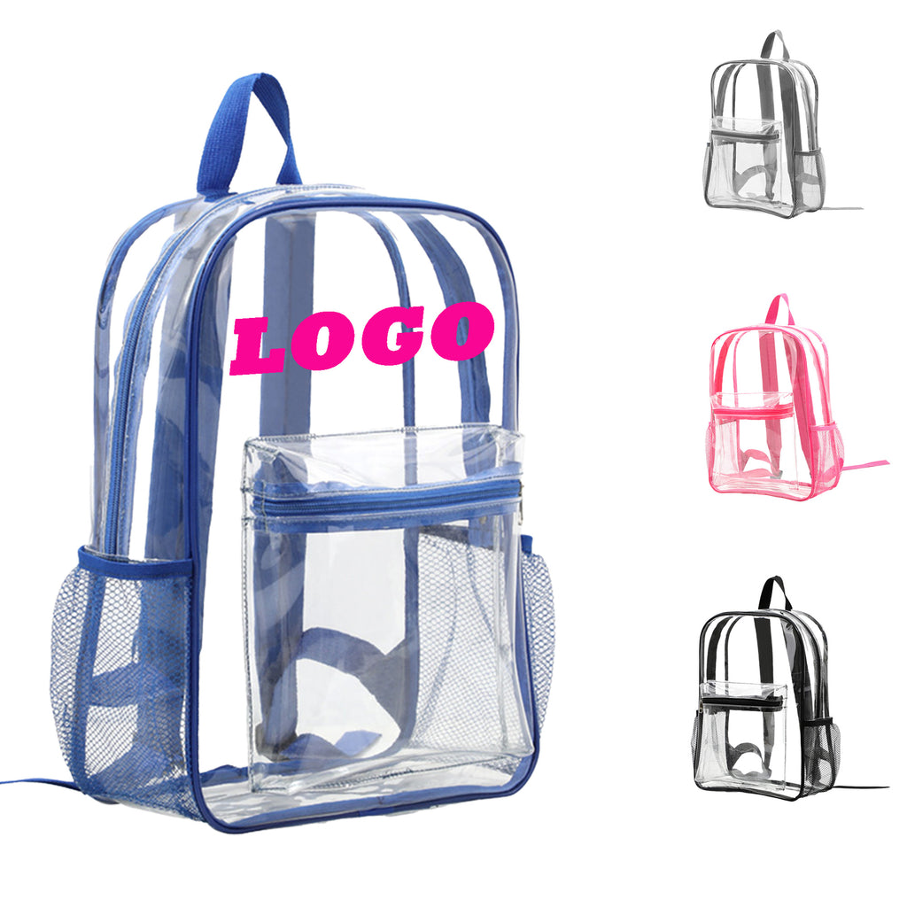 Clear Transparent Pvc School Backpack