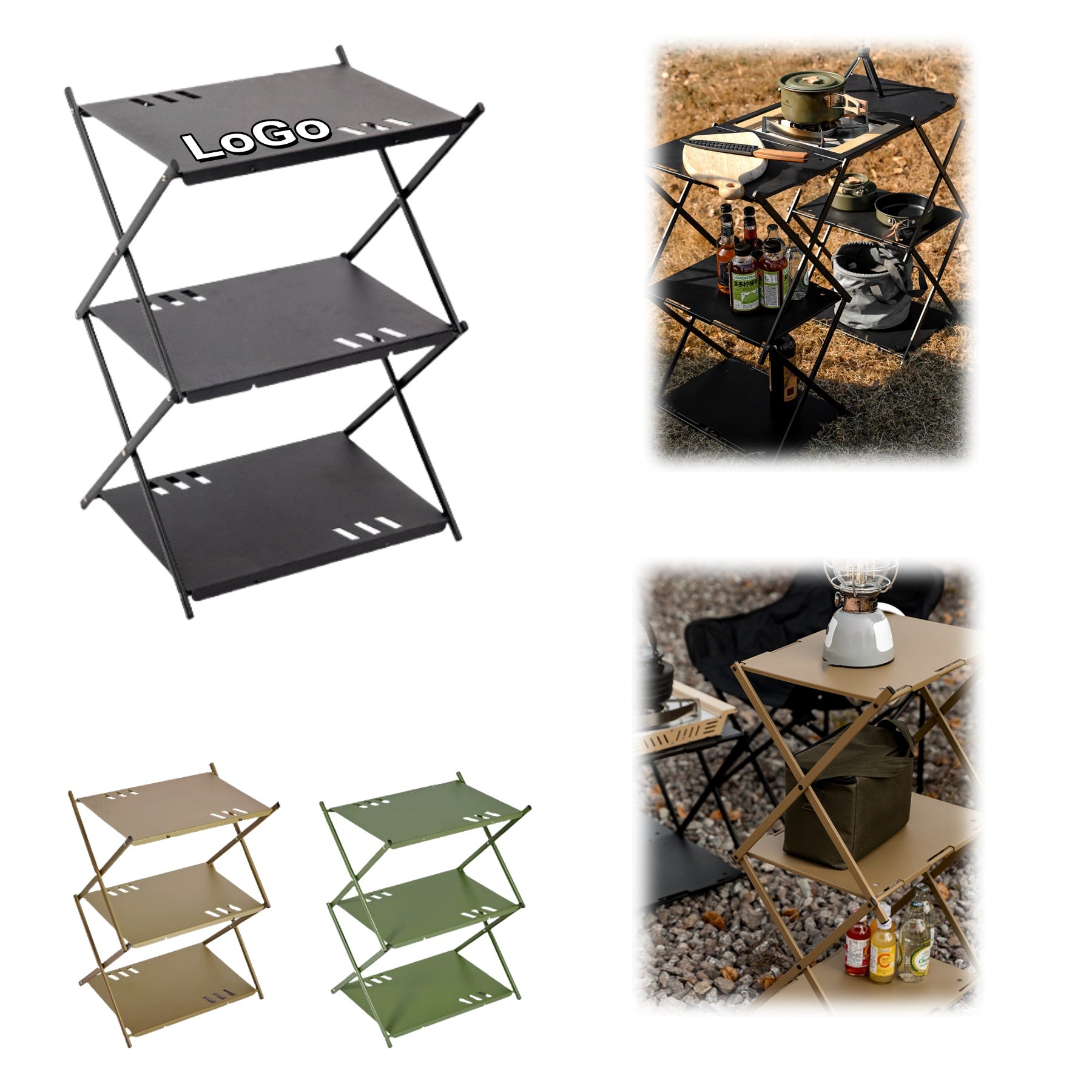 Outdoor Foldable Storage Rack