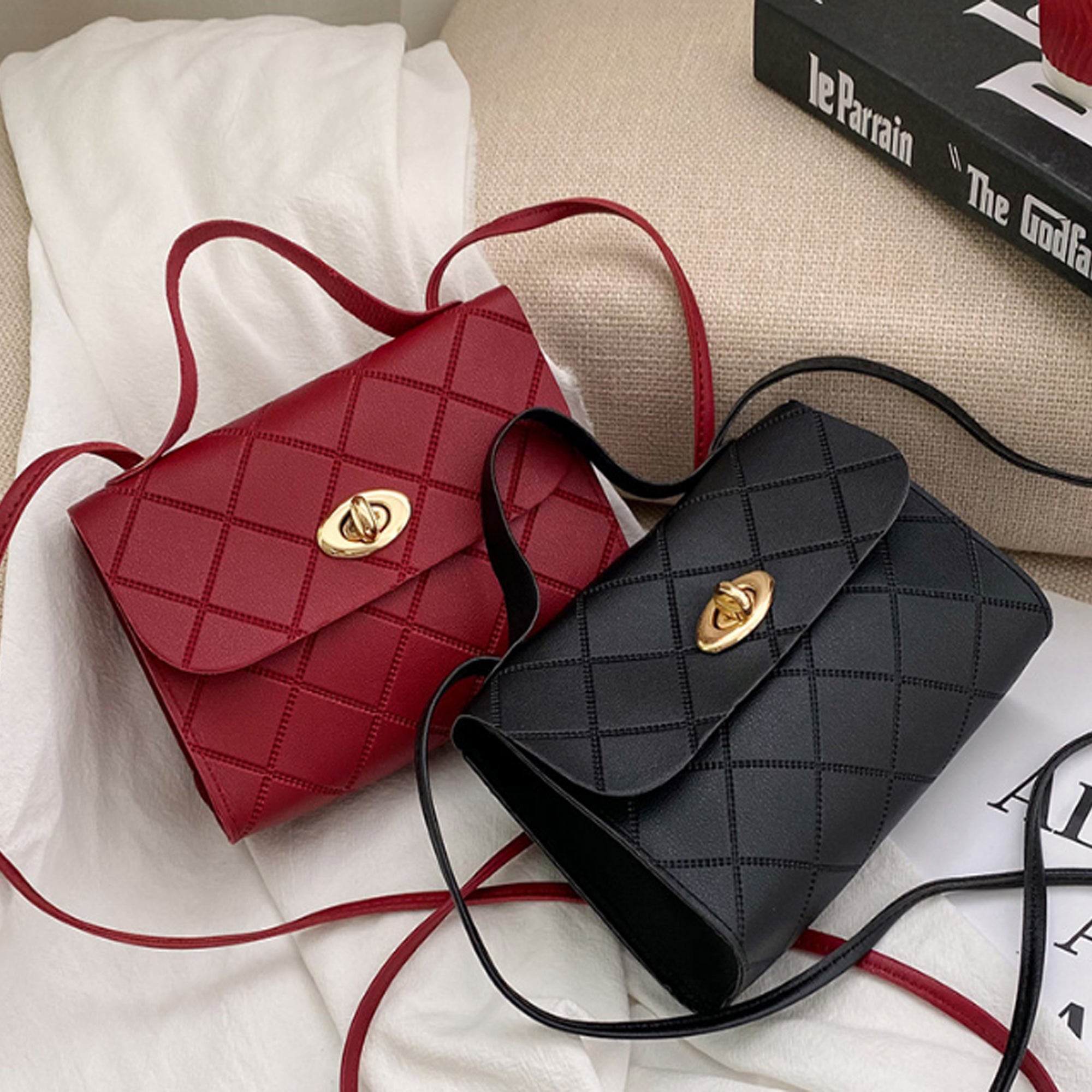 Small Trendy Purse Satchel Bag