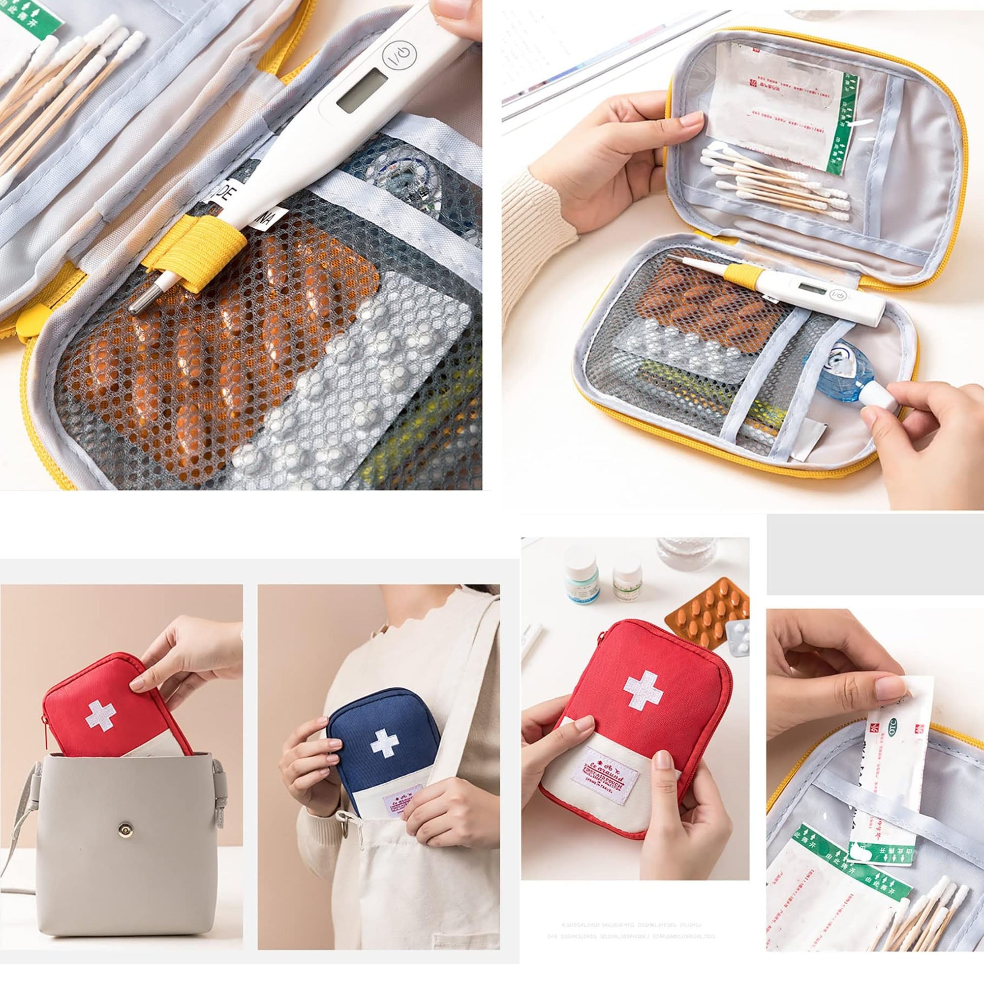 Portable Medical Kit Medicine Storage Bag