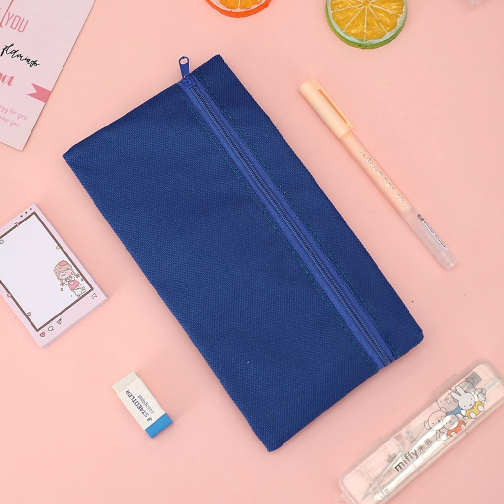 Solid-color Canvas Storage Bag