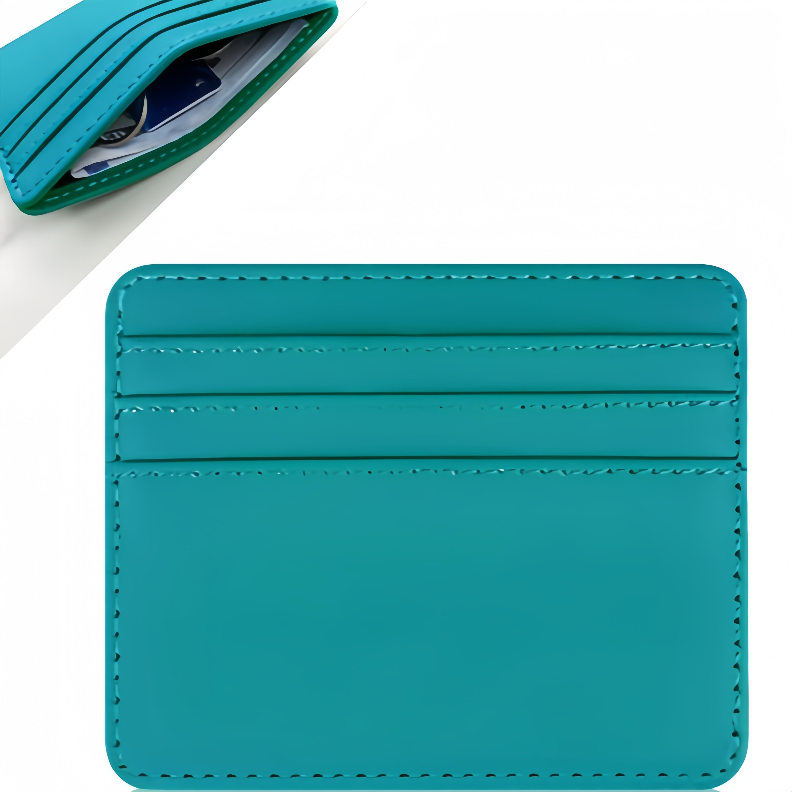 Card Case Made Of Pu Leather