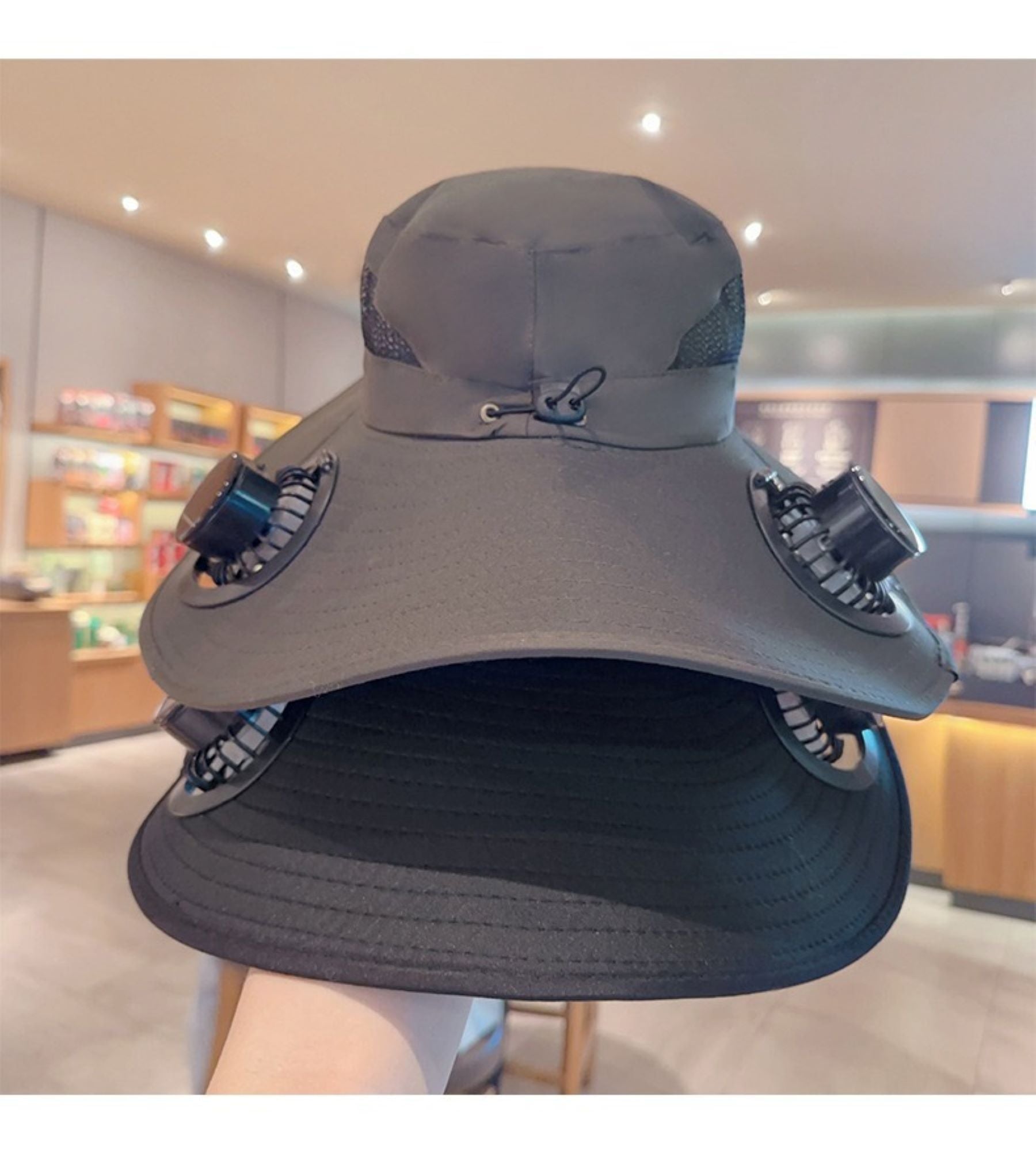 Solar Fan Fisherman's Hat