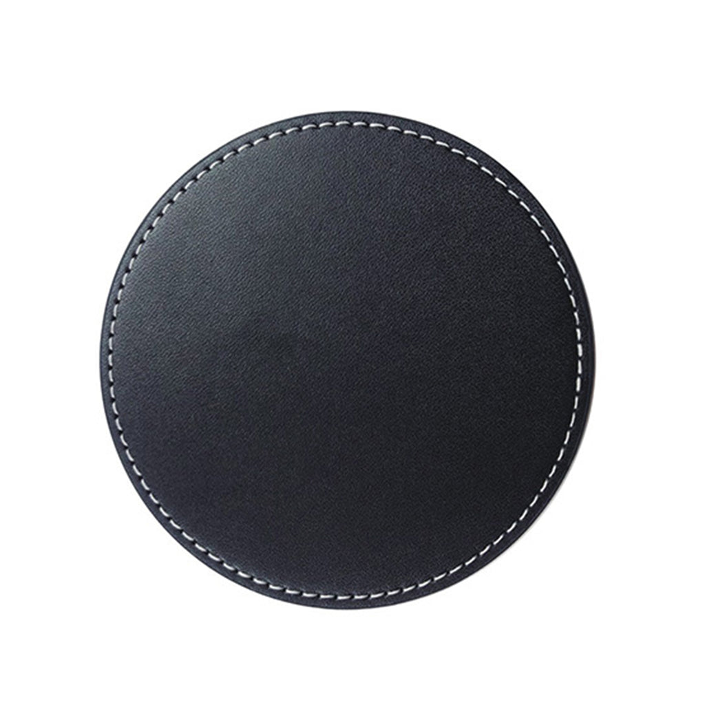 Round Leather Coasters for Drinks