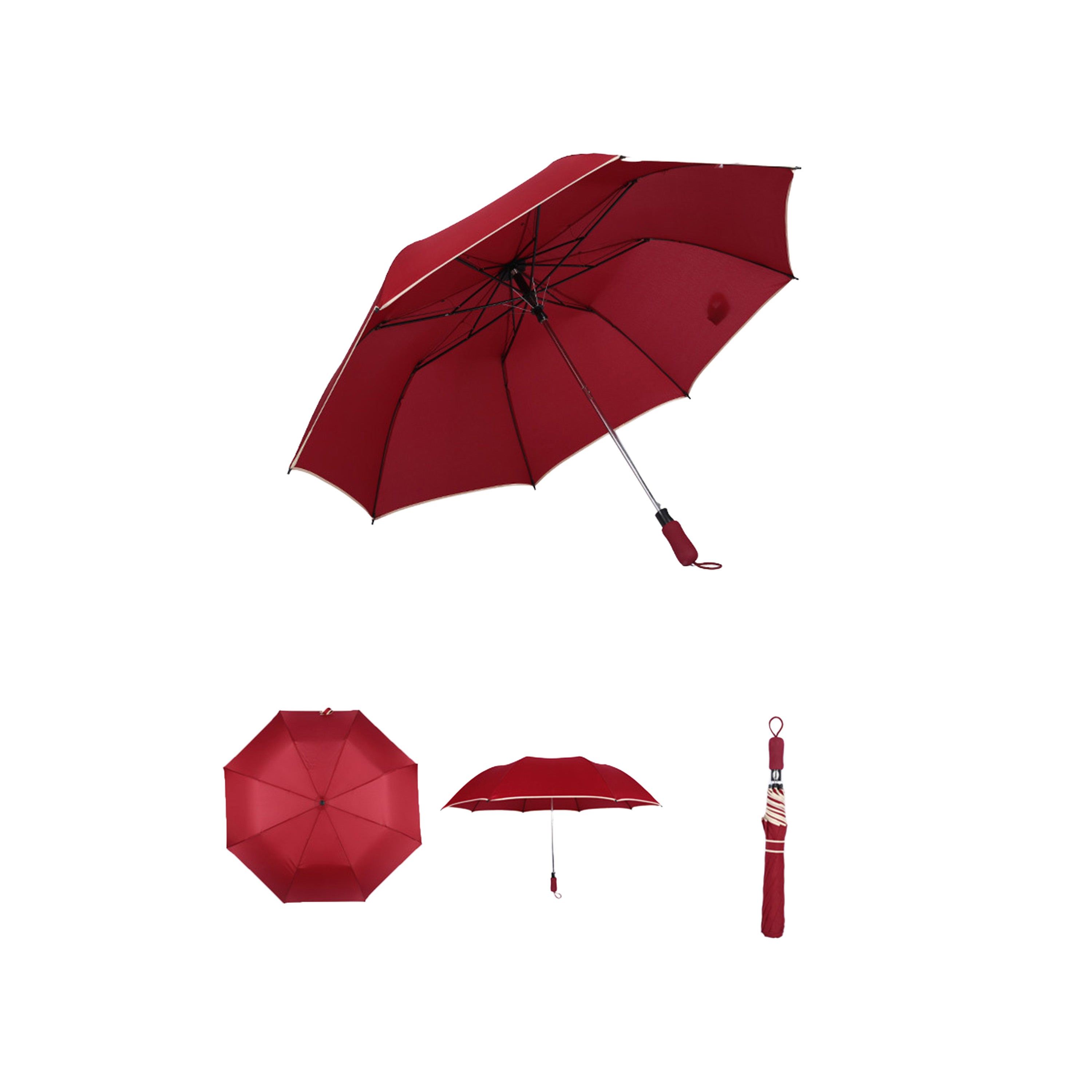 Stylish 56-Inch Golf Folding Umbrella