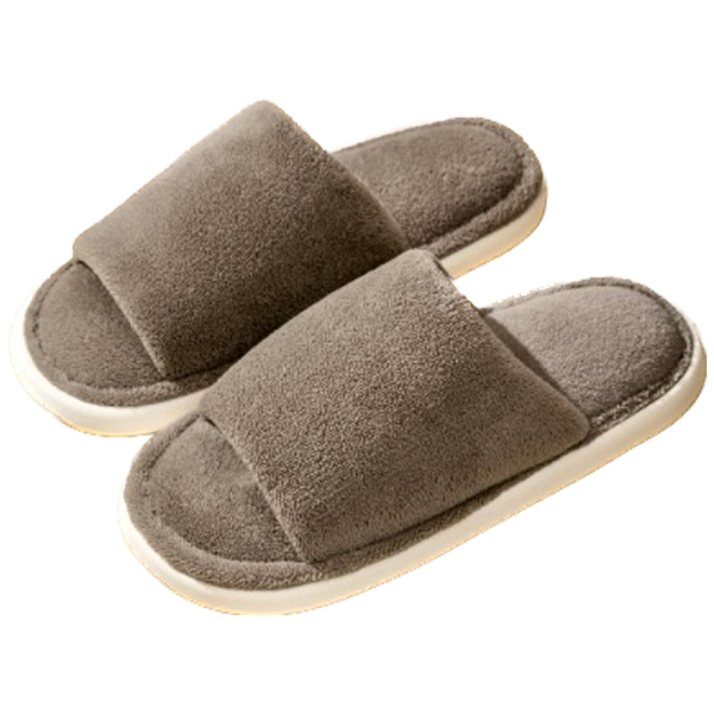 Unisex Adult Cotton Silent And Non-Slip Slippers