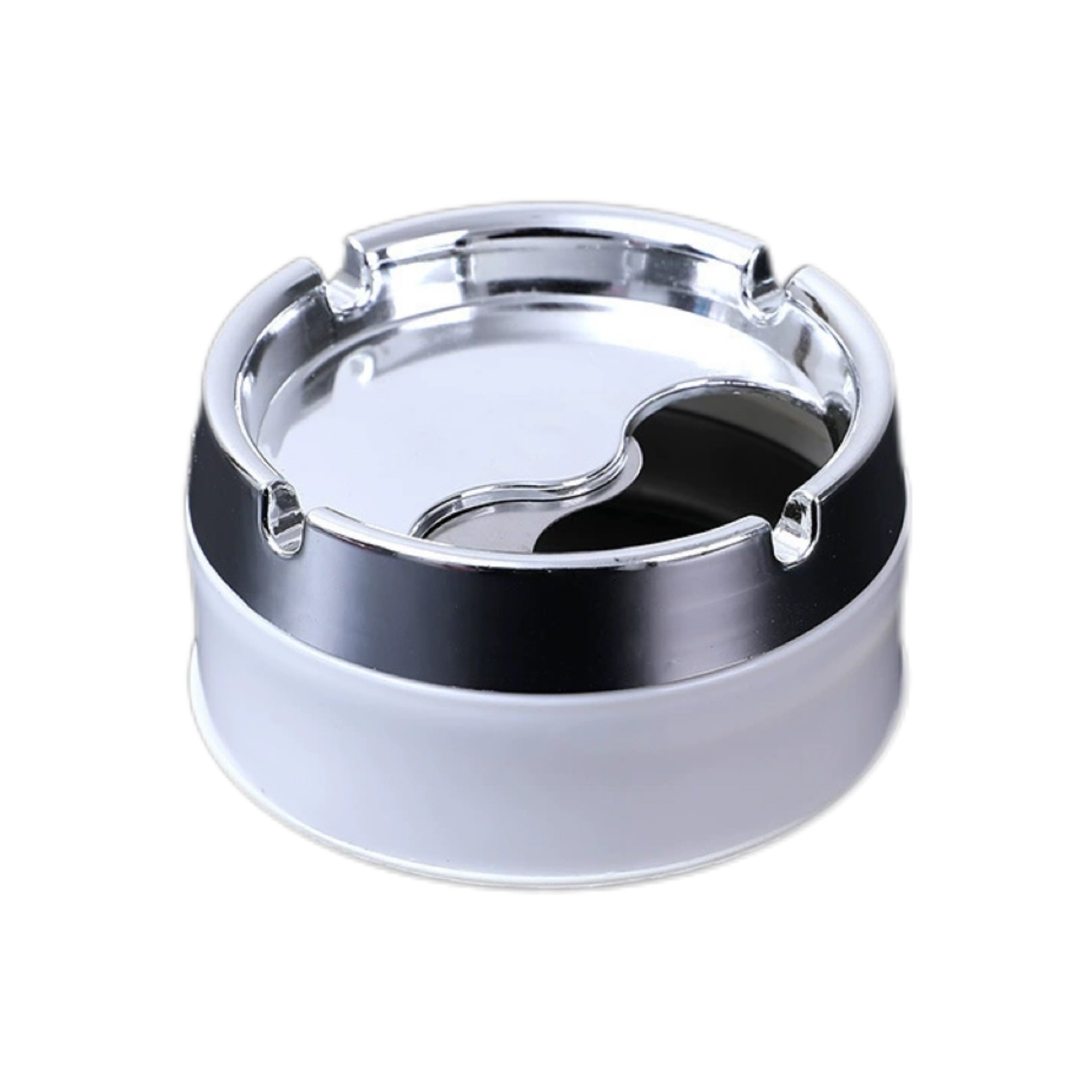 Rotating Sealed Stainless Steel Ashtray
