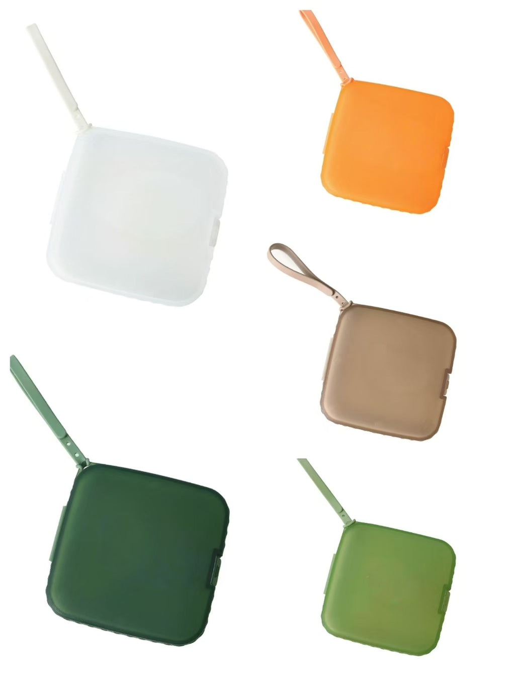 Square Mask Storage Box