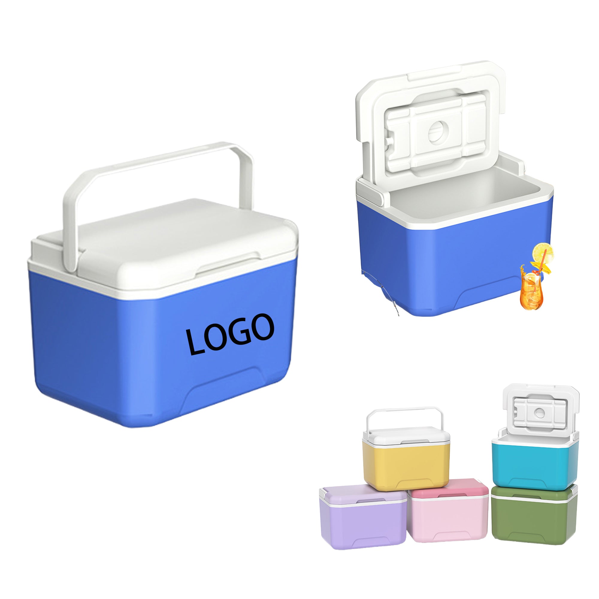 5L Insulated Cooler Box - Home, Car & Outdoor Camping Use