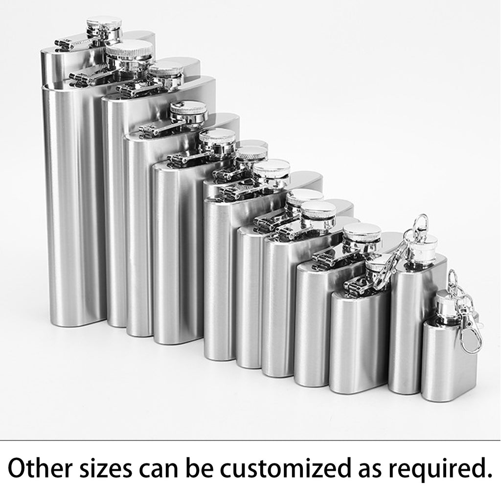 8oz 304 Stainless Steel Portable Flask