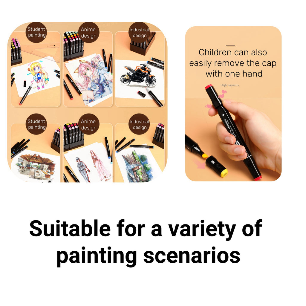 Oil - Based Marker Pen Painting Set