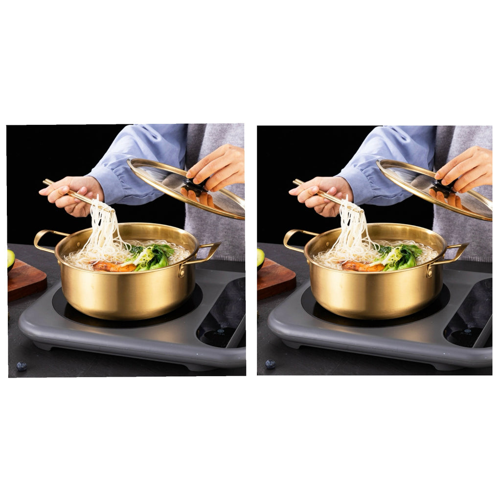 Korean-style Stainless Steel Ramenpot