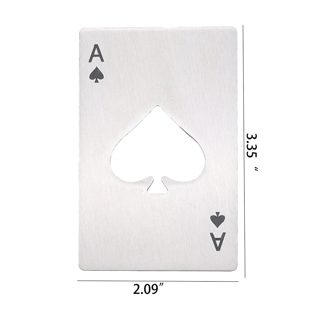 Creative Poker Card Bottle Opener