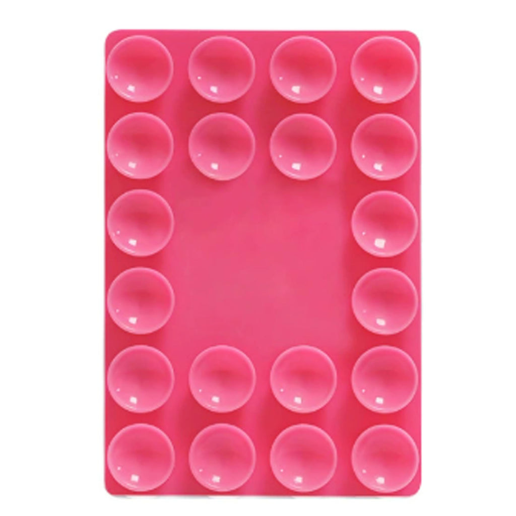 20 - Hole Single - Sided Silicone Phone Suction Cup Stand