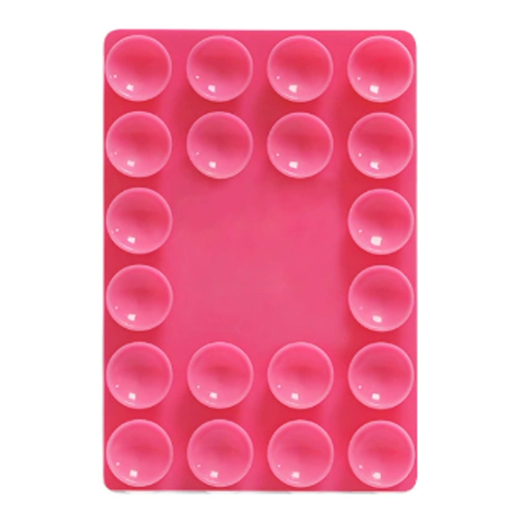 20 - Hole Single - Sided Silicone Phone Suction Cup Stand
