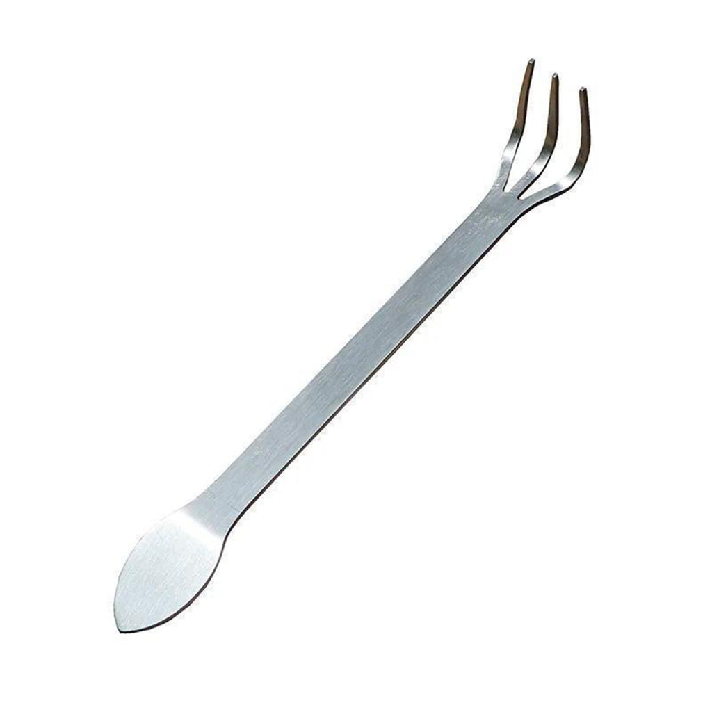 Double-Headed Stainless Steel Bonsai Rake