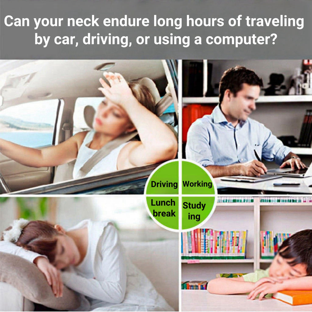 Outdoor Inflatable U - shaped Pillow