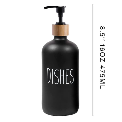 16 Oz. Boston Bottle With Press Pump Head