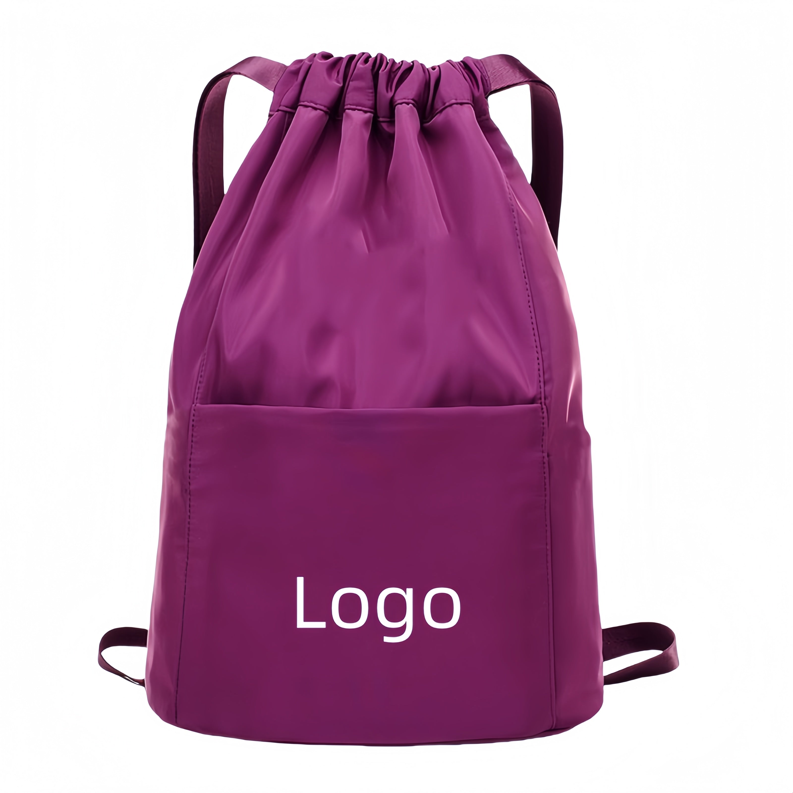 Travel Drawstring Bag With Shoulder Strap
