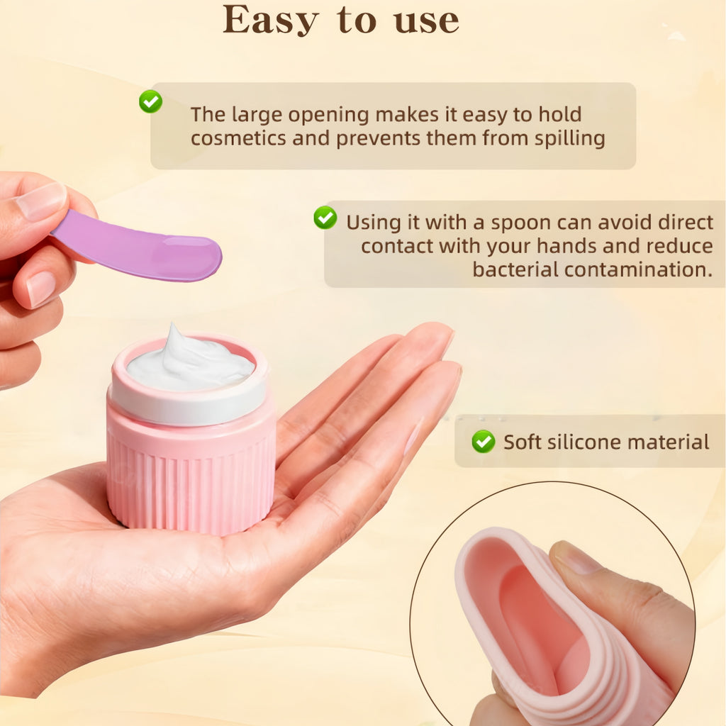 Silicone Travel Multi Functional Refillable Jars