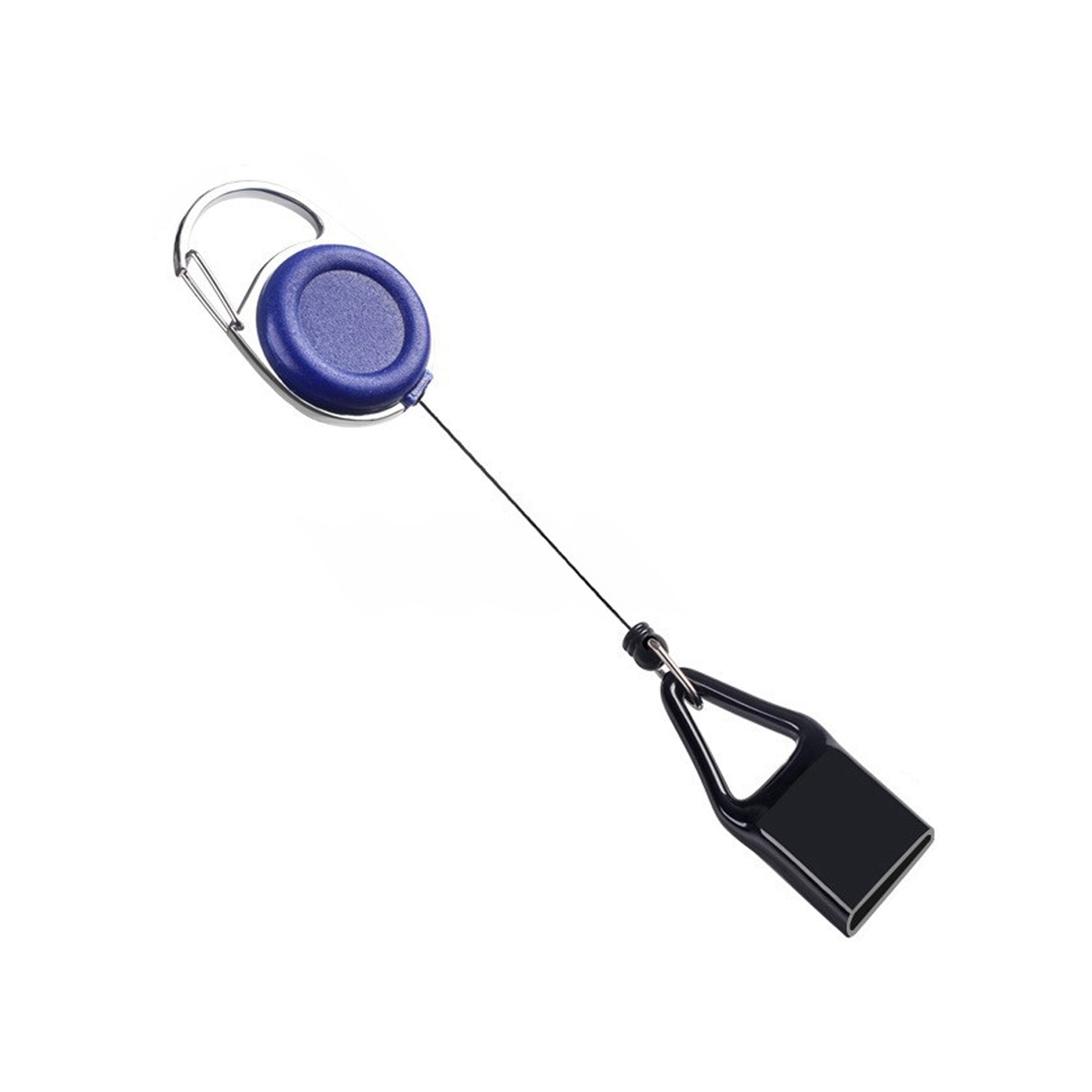 Retractable Usb Drive Pouch With Keychain