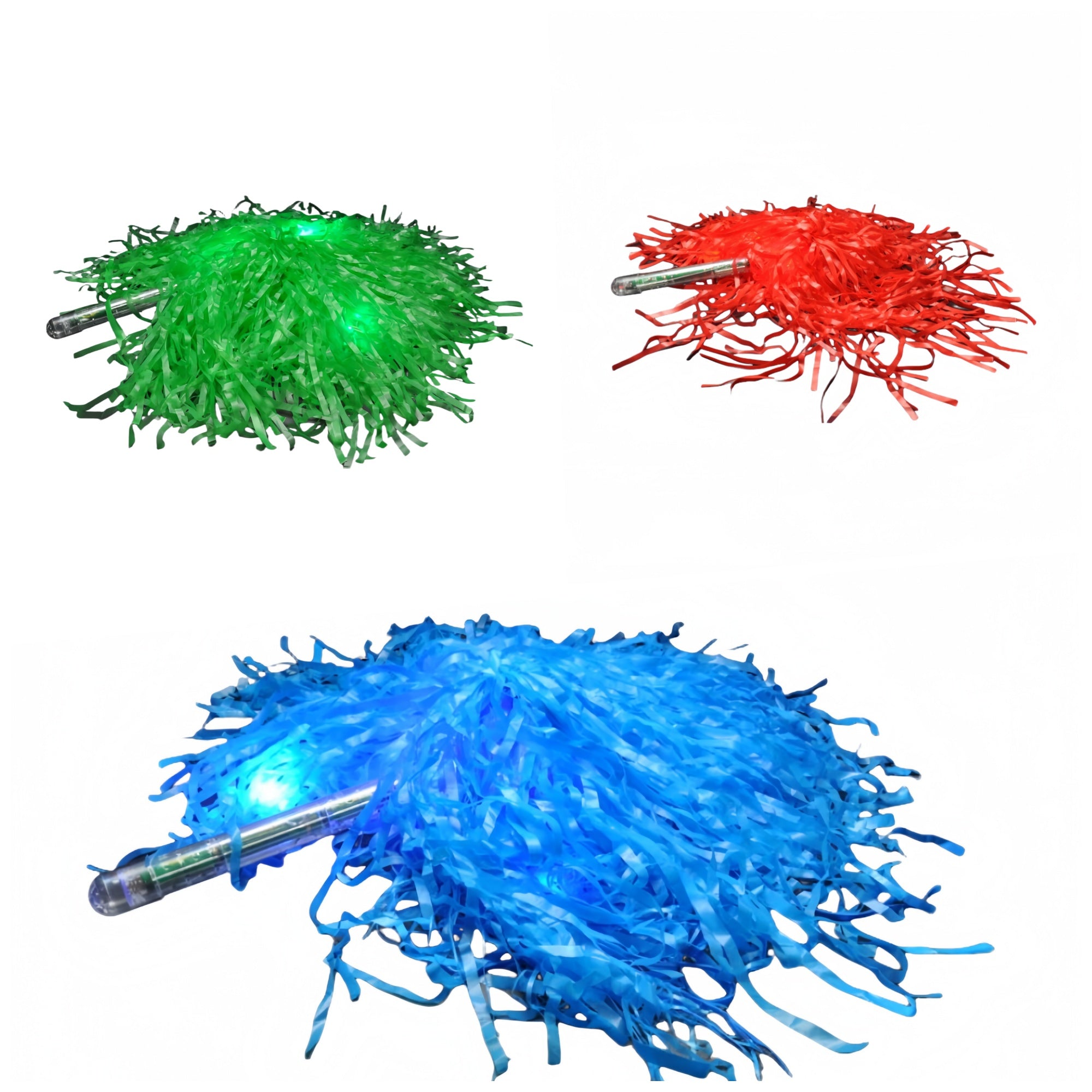 LED Light Emitting Cheerleading Pom Poms