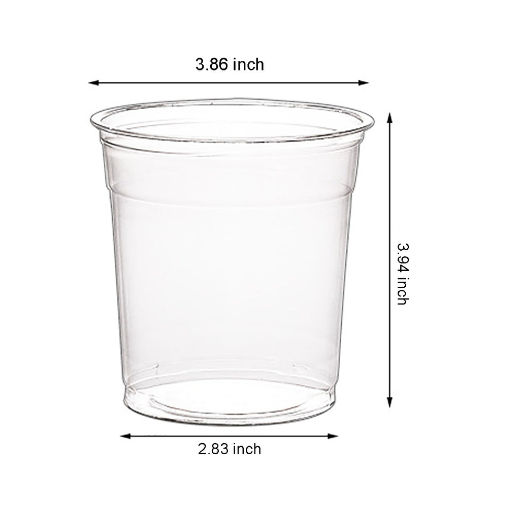 16 Oz Clear Plastic Disposable Cup