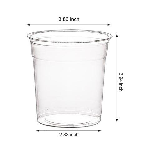 16 Oz Clear Plastic Disposable Cup
