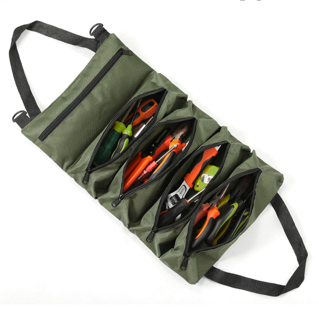 Foldable Portable Hardware Tool Kit Bag