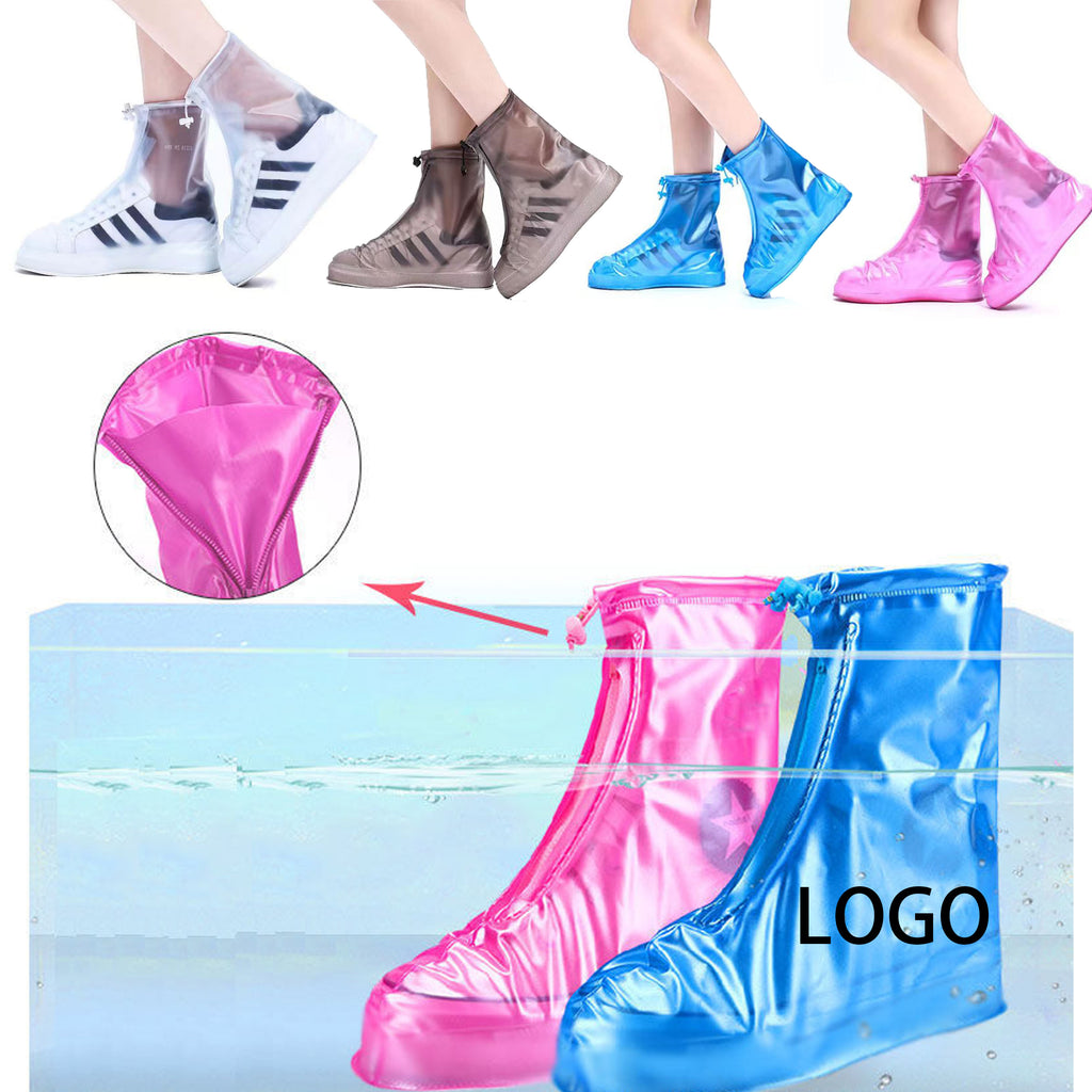 Zipper Model Waterproof Wear-Resistant Non-Slip Shoe Cover