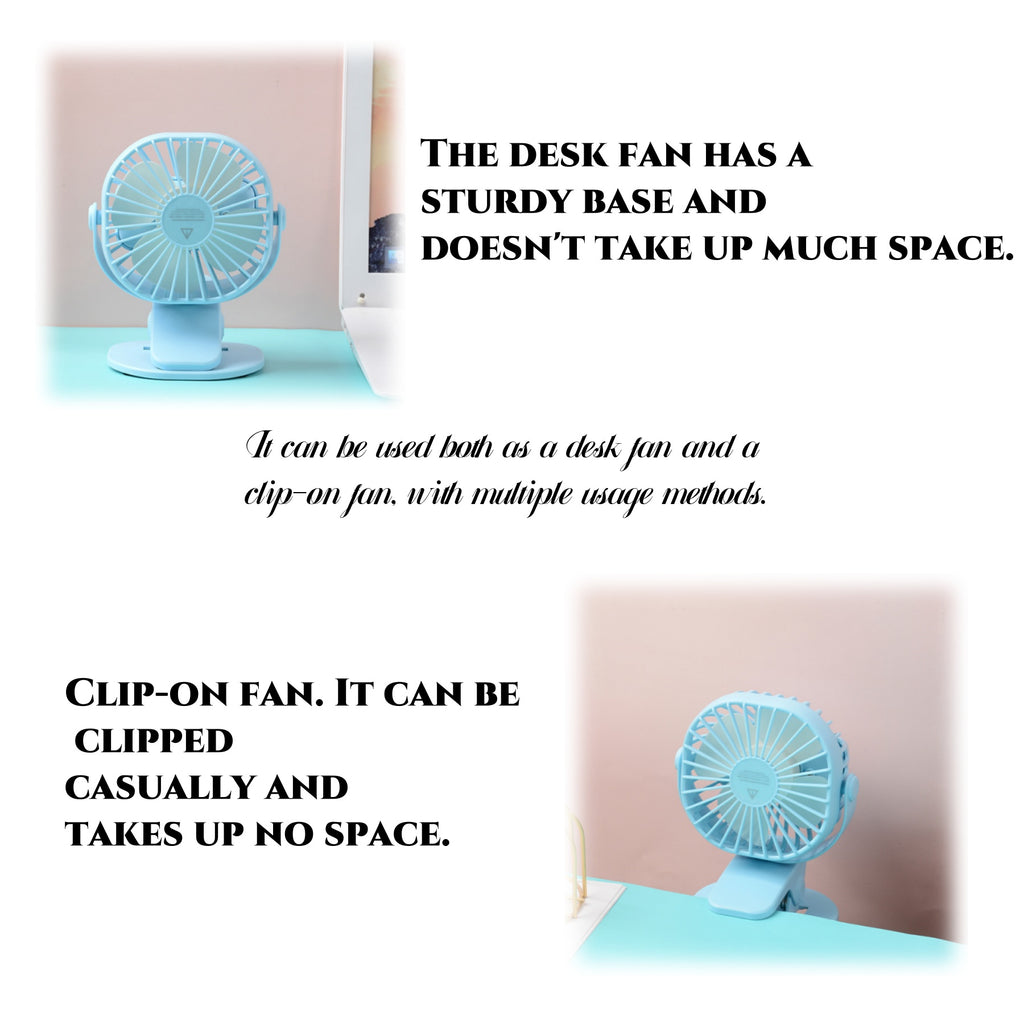 Clip-on Desk Fan