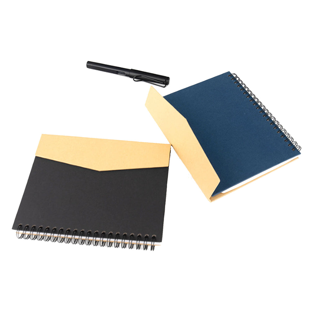 Magnetic Coil Notepad With Pen