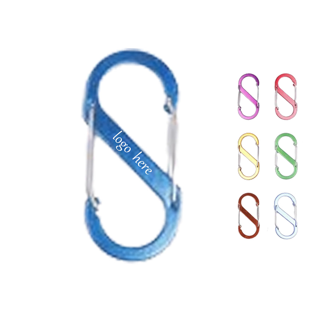 S-Shaped Stainless Steel Carabiner