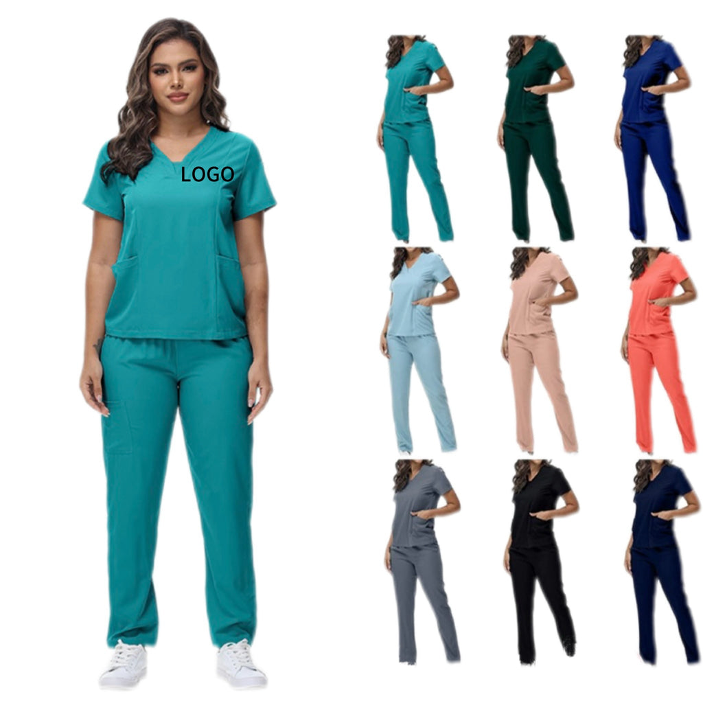 Unisex Hospital Nurse Uniform Set