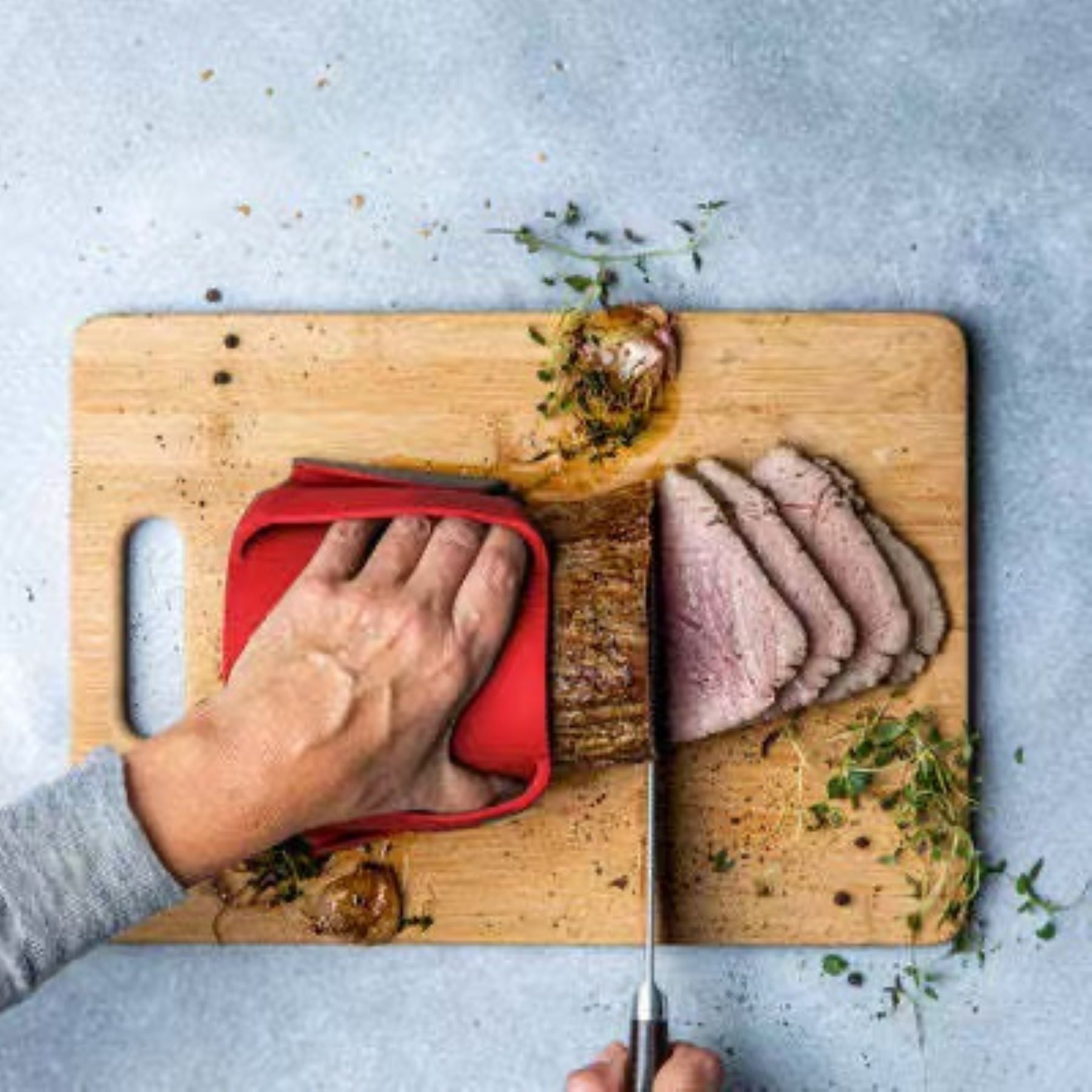 Silicone Vegetable Cutter Hand Guard